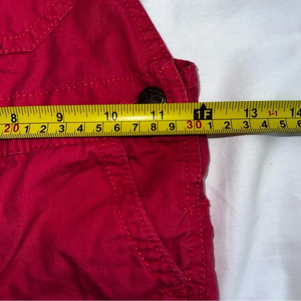 Vintage OshKosh B'gosh Red Kids Overalls size 4T